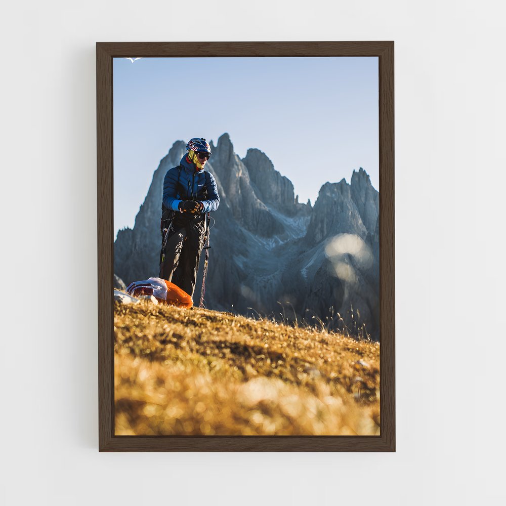 Poster Aaron durogati – affiche Parapente (vue 5)